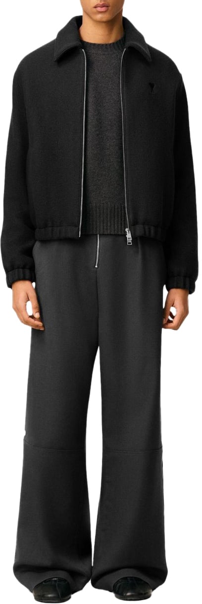 AMI Paris Jackets Anthracite Grijs