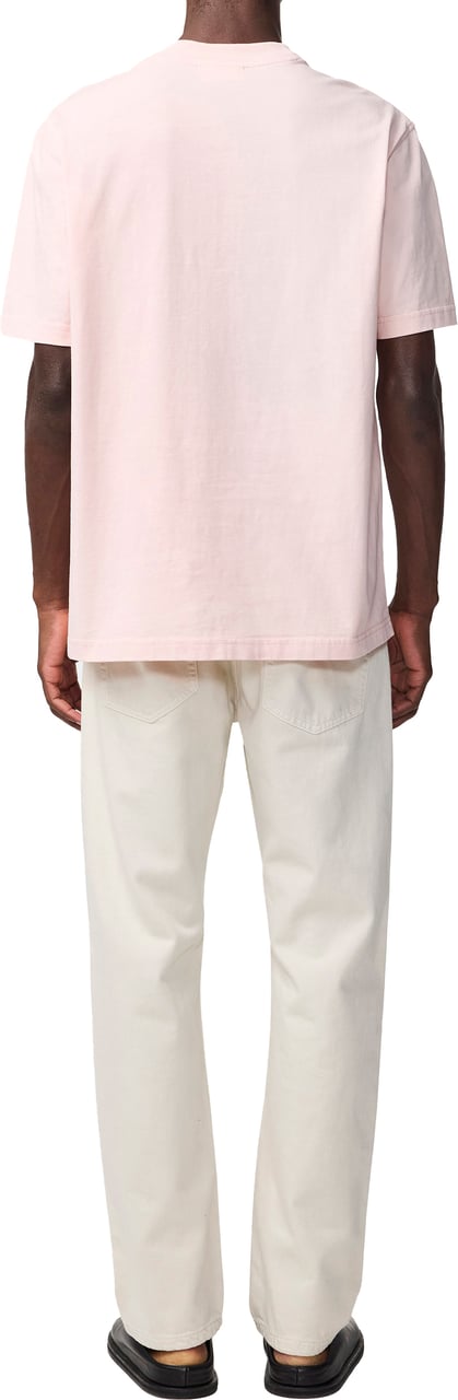 NN07 Adam Logo Tee Roze
