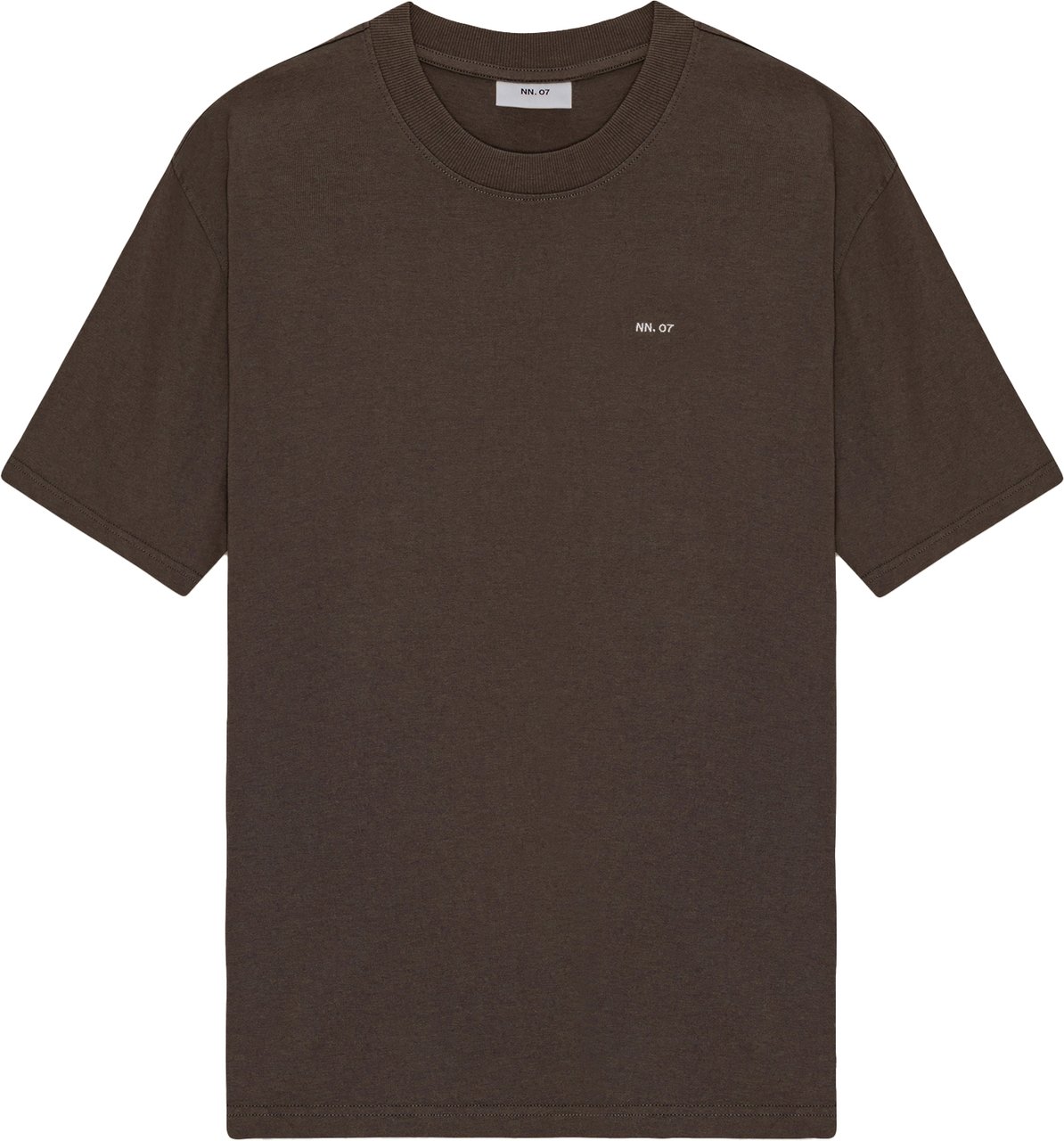 NN07 Adam Logo Tee Bruin
