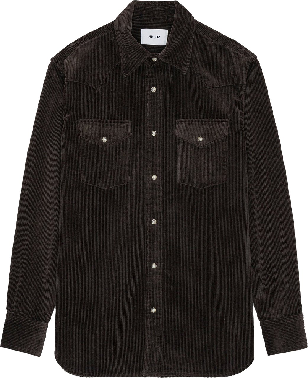 NN07 Ricky Corduroy Shirt Bruin