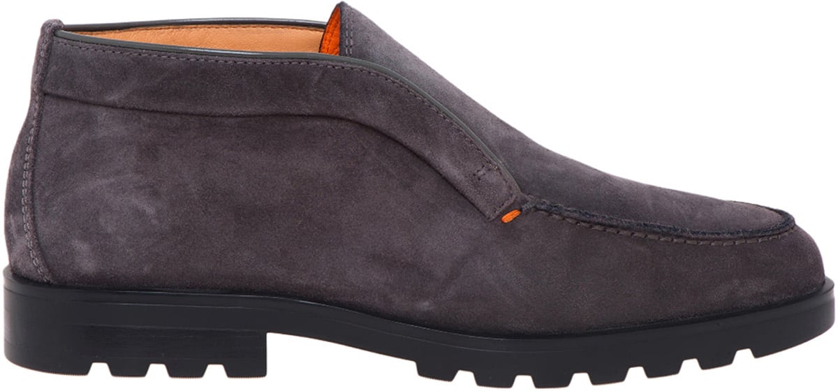 Santoni Halfhoge Instapper Grijs