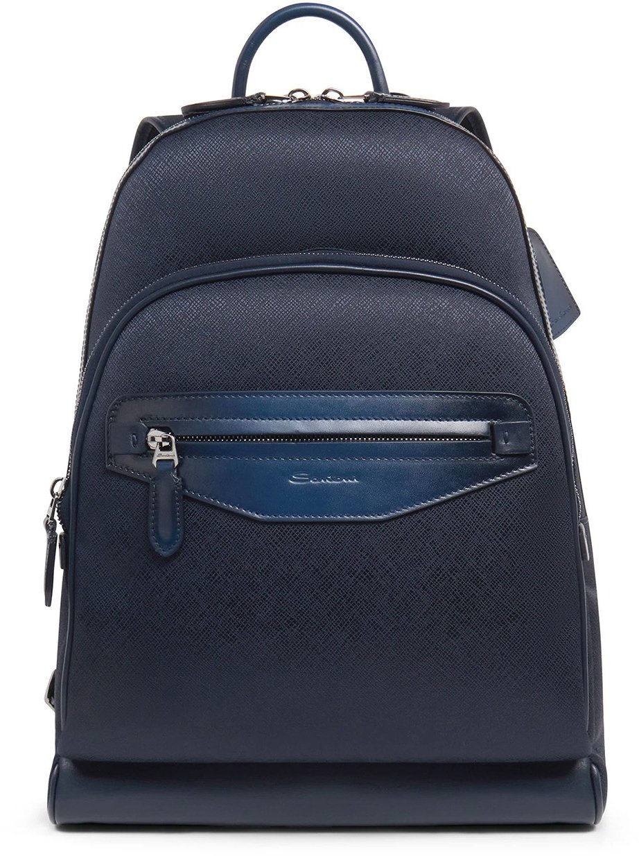 Santoni Rugzak Blauw