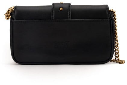 Pinko Bags Neroantique Gold Goud