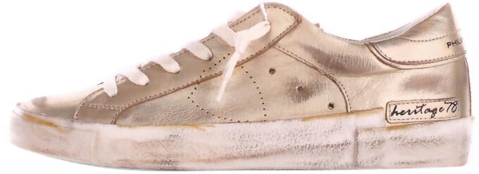 Philippe Model Sneakers Platinum Zilver