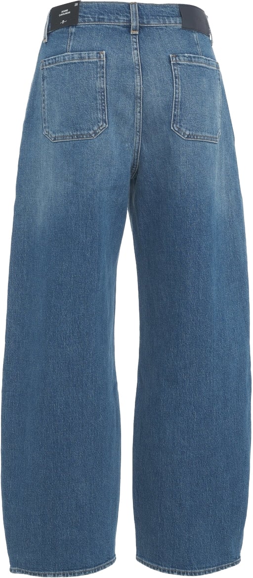 7 For All Mankind Jeans 'Bonnie Curvilinear' Blauw