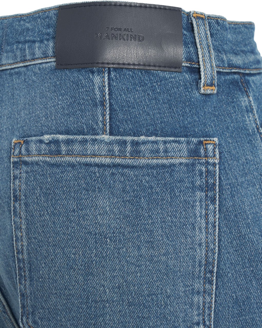 7 For All Mankind Jeans 'Bonnie Curvilinear' Blauw