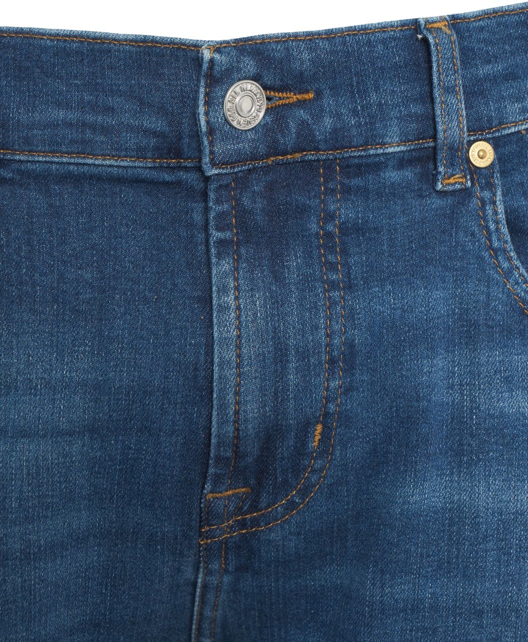 7 For All Mankind Jeans 'The Straight' Blauw