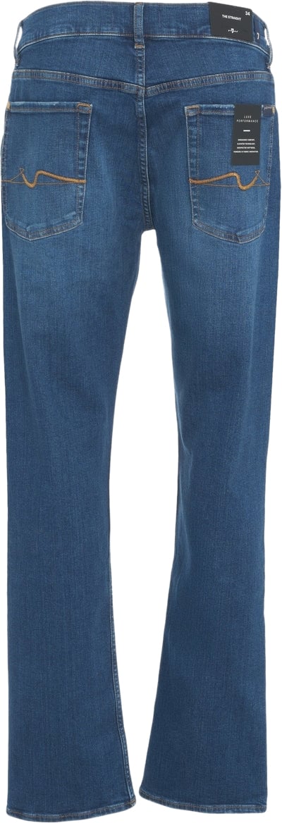 7 For All Mankind Jeans 'The Straight' Blauw