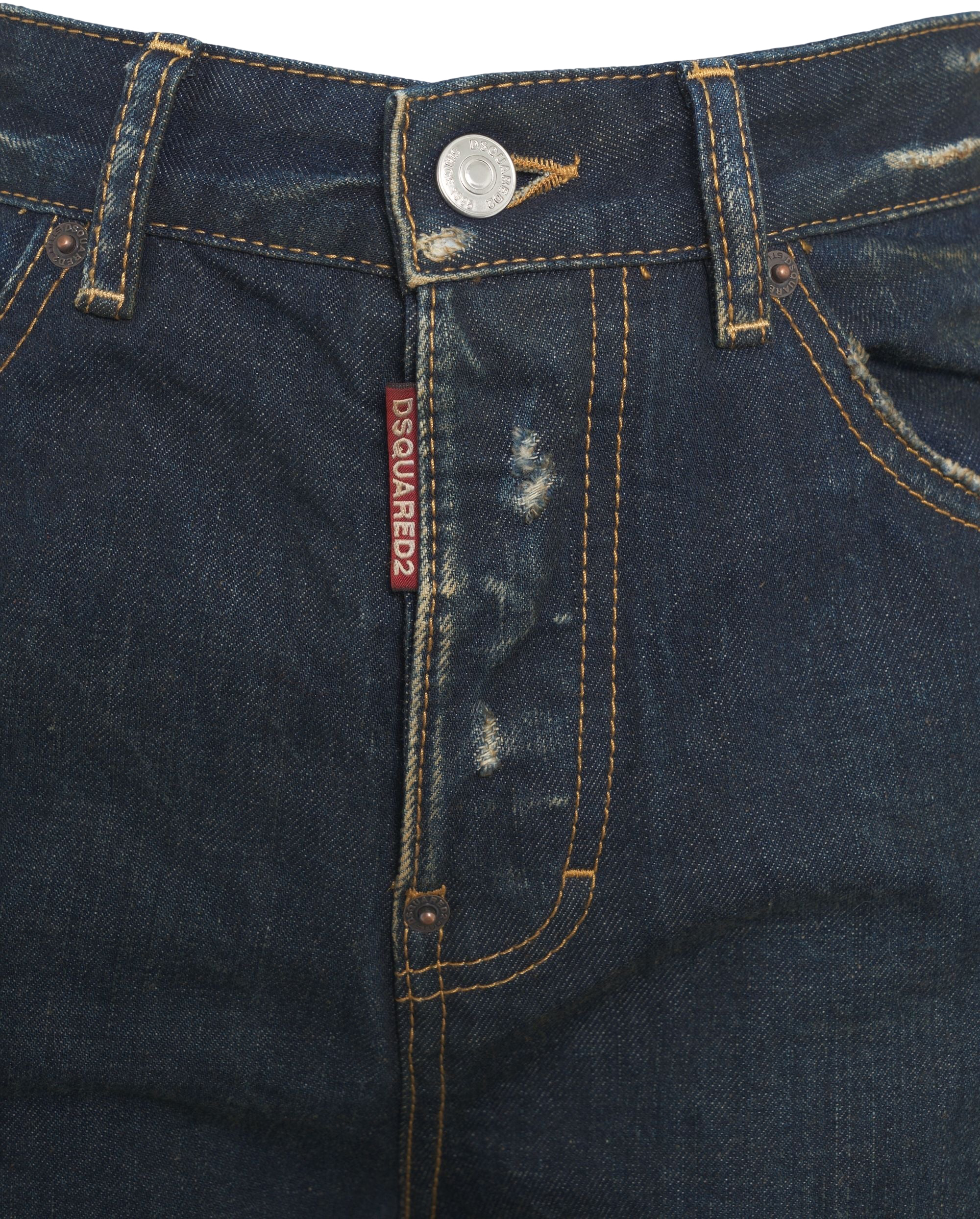 Dsquared2 Wide leg jeans 'Traveller' Blauw