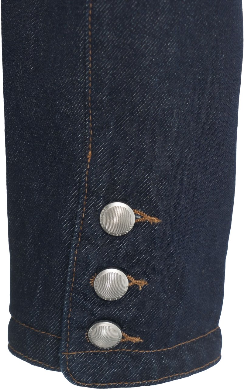 7 For All Mankind Denim jacket 'Lady Jacket' Blauw