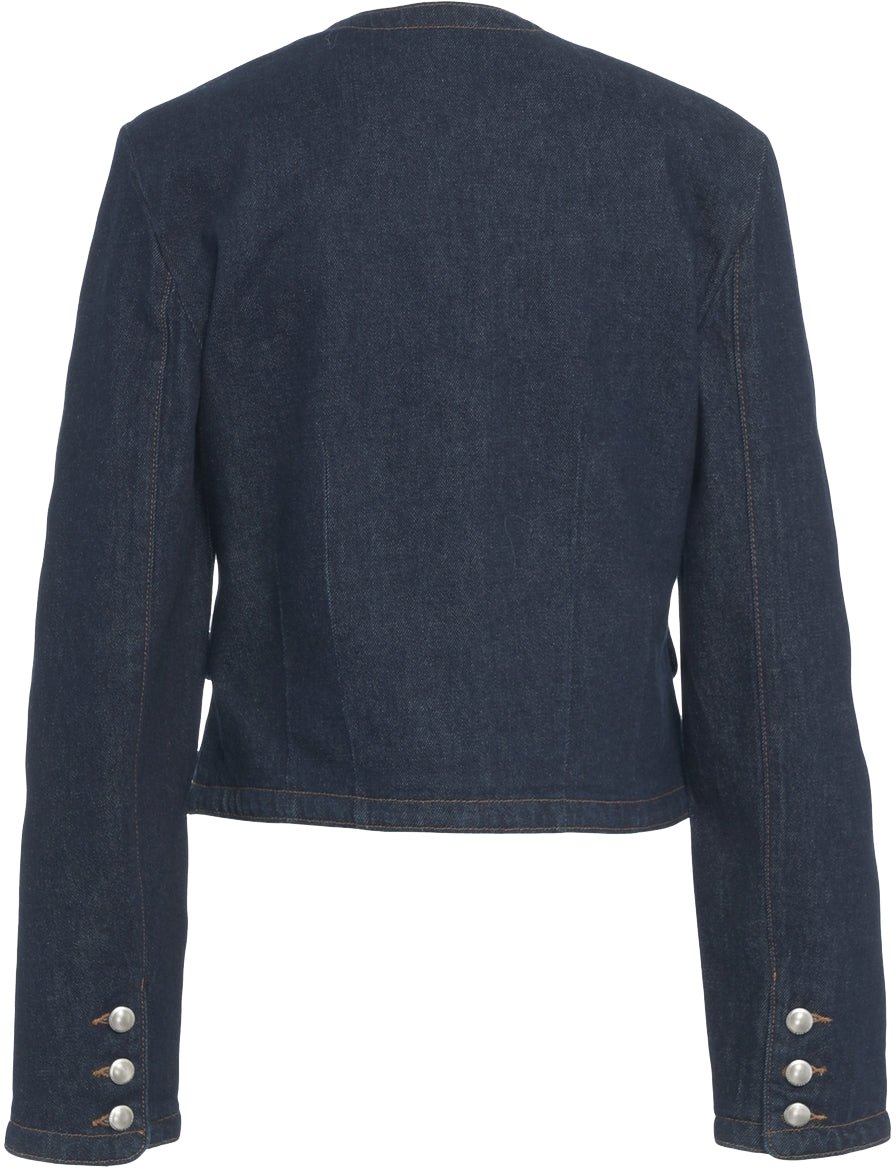 7 For All Mankind Denim jacket 'Lady Jacket' Blauw