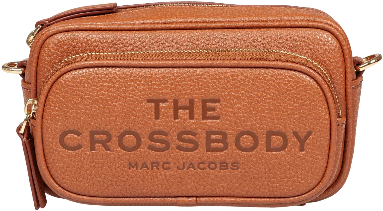 Marc Jacobs Marc jacobs the crossbody tote leather bag argan color Goud