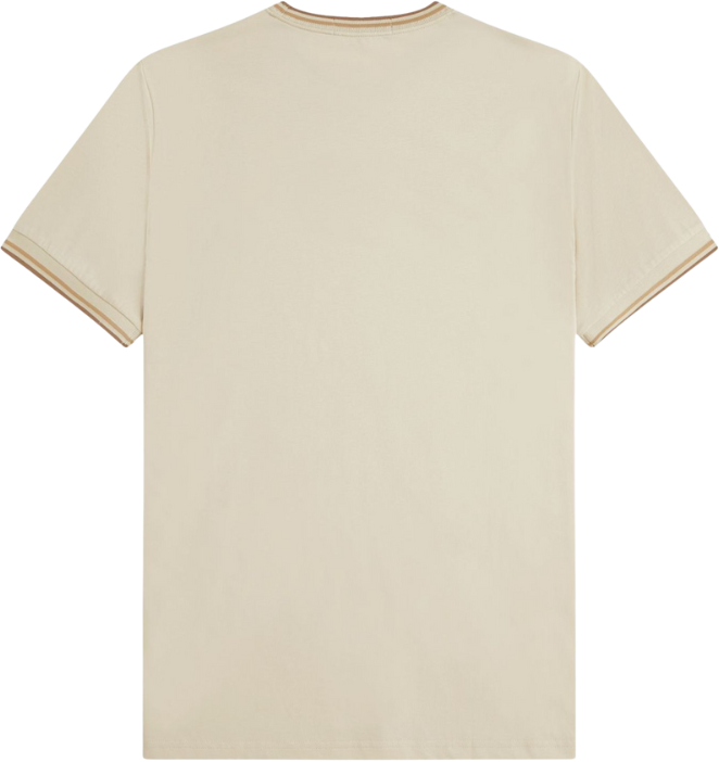 Fred Perry Fred Perry Twin Tipped T-Shirt Beige