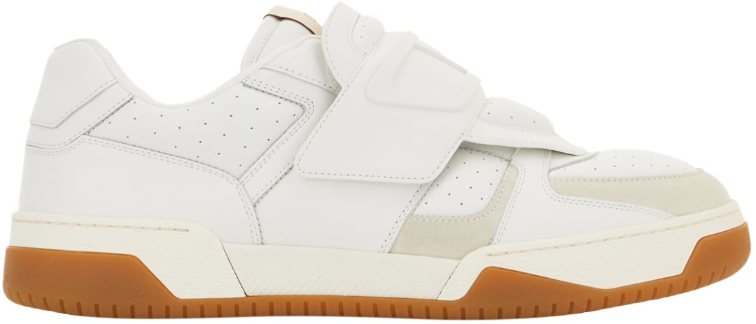 Valentino Valentino White leather sneakers Wit