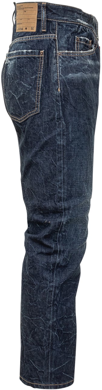Dsquared2 Jeans Tapered Blu Used di Dsquared2 Blauw