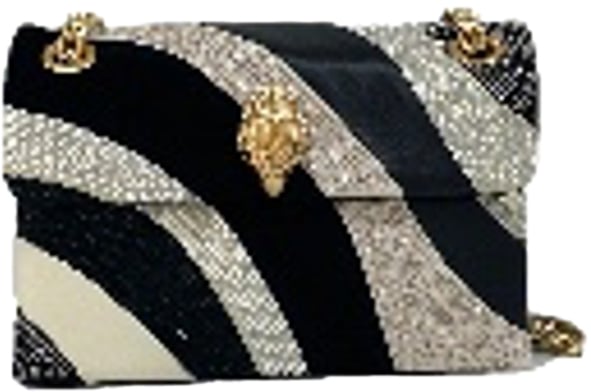 Kurt Geiger London Mini Kensington Tas Leather Zwart