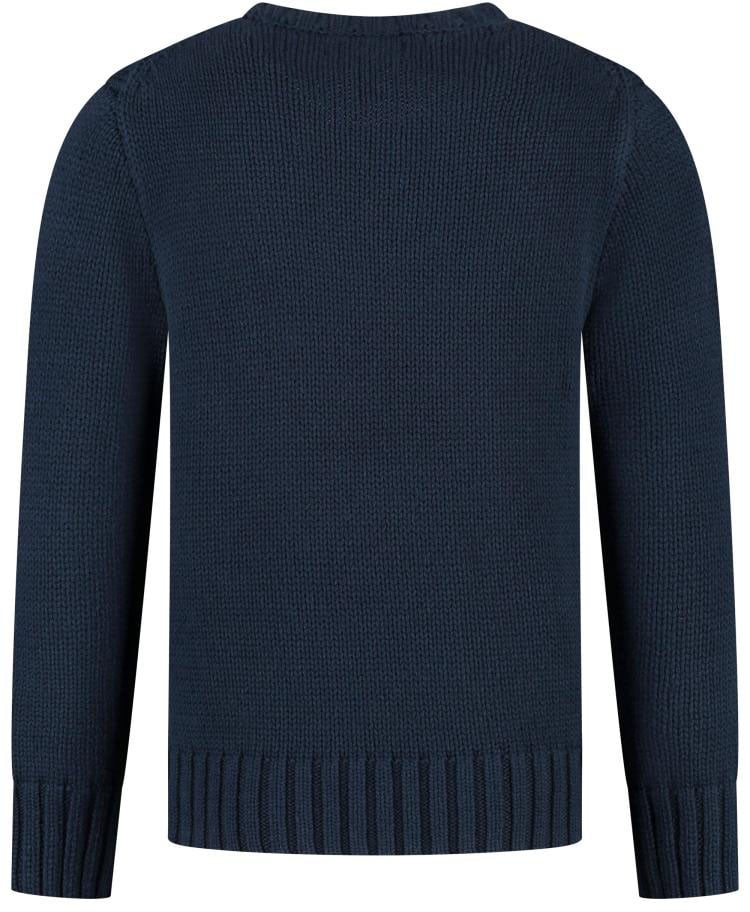 Ralph Lauren Flag Cn Swtr-tops-sweater Blauw