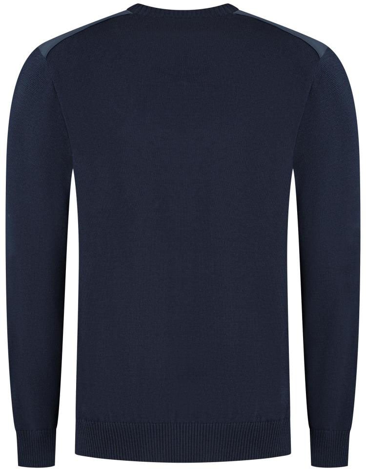 Paul & Shark Men's Knitted Wool Roundneck Sweater Blauw