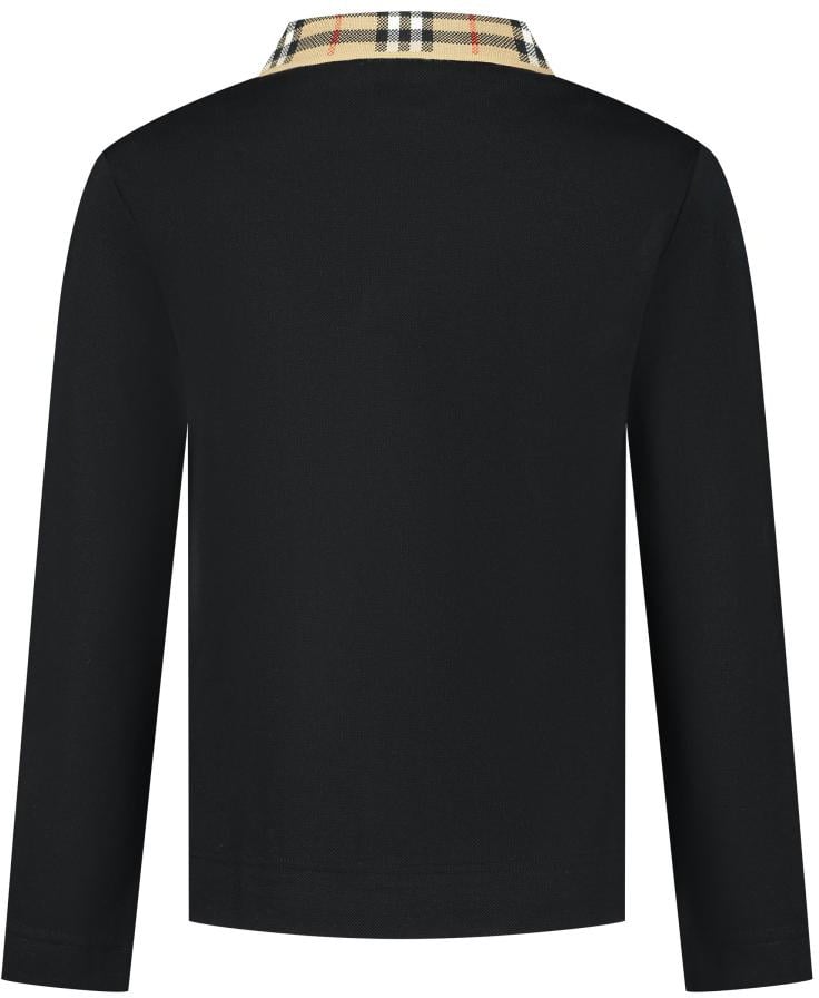 Burberry Kid Boy Polo Shirts Zwart