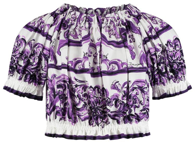 Dolce & Gabbana Top Paars