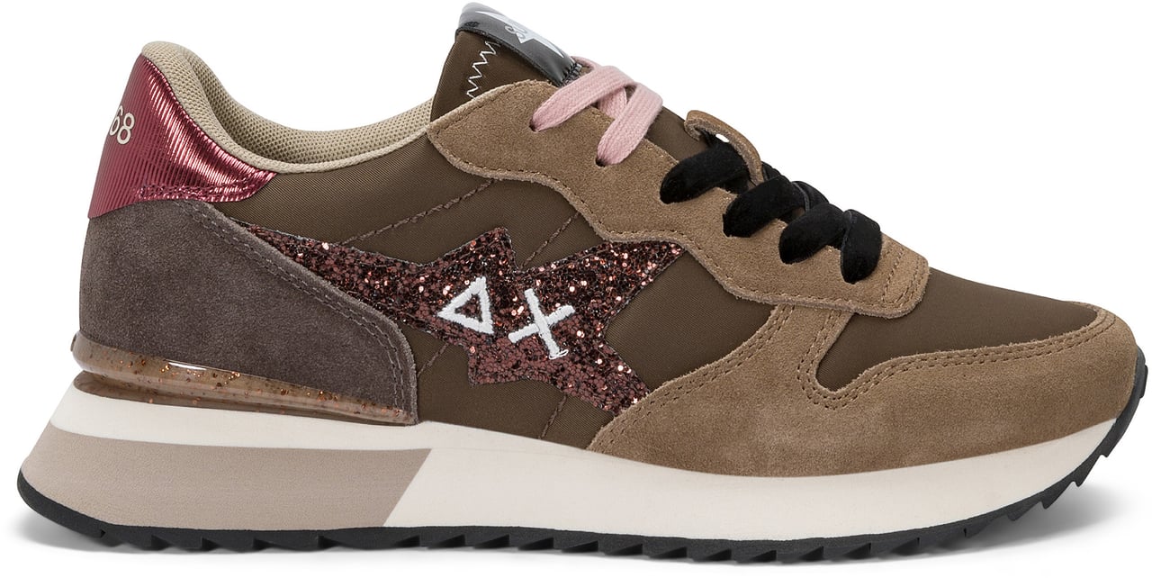 SUN68 Sneaker Brown Bruin