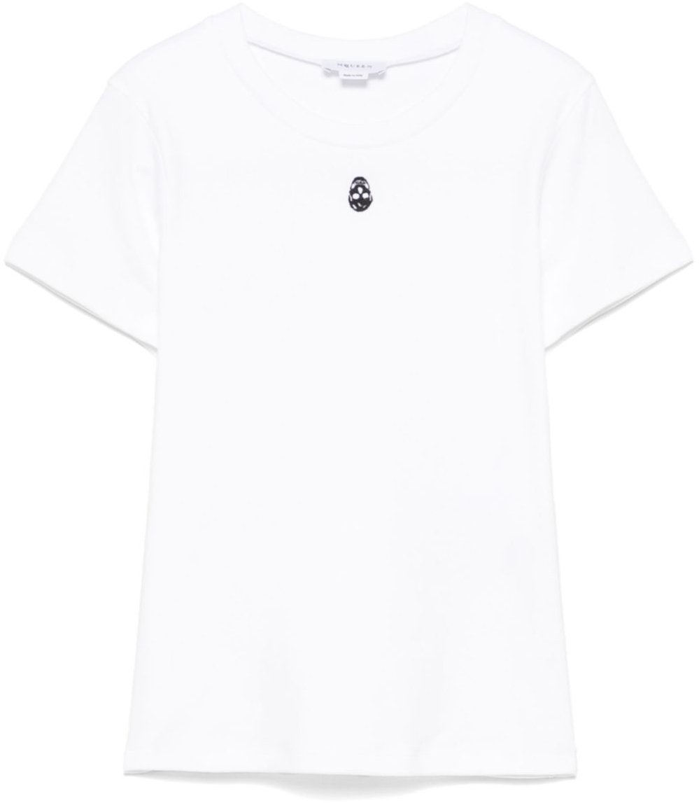 Alexander McQueen T-Shirts And Polos White Wit