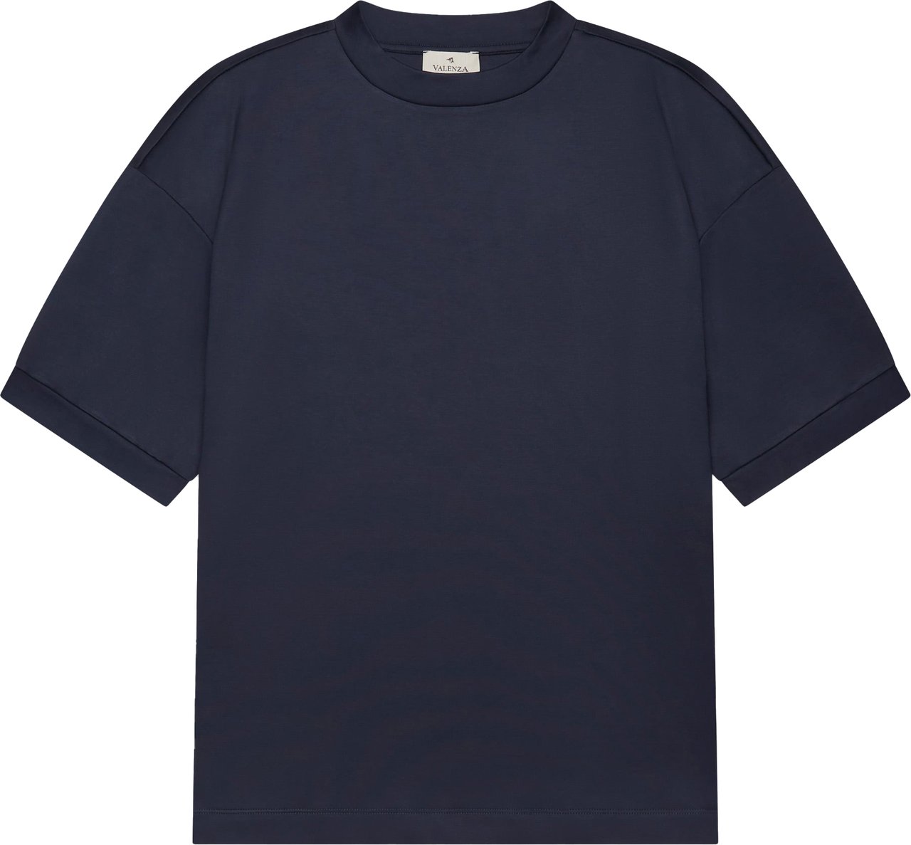 Valenza Heavy Supima Oversized T-Shirt Na Blauw