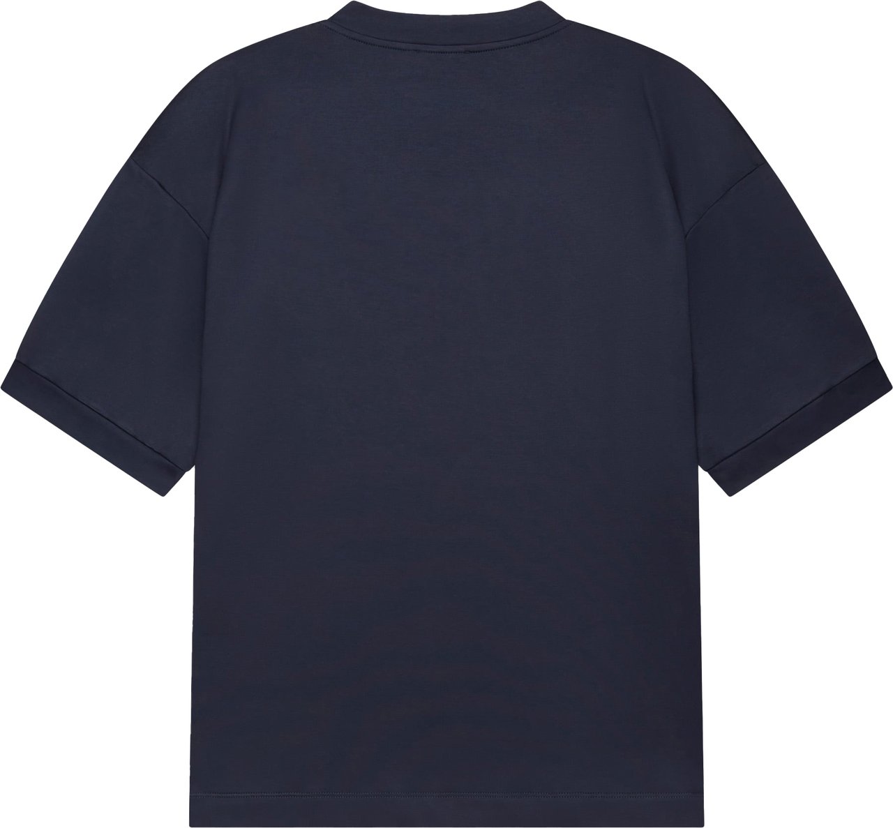 Valenza Heavy Supima Oversized T-Shirt Na Blauw