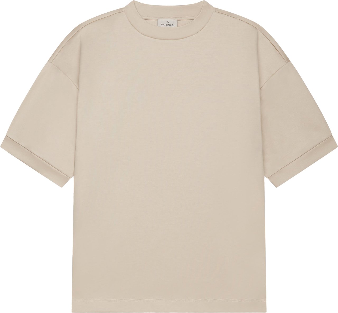 Valenza Heavy Supima Oversized T-Shirt Be Beige
