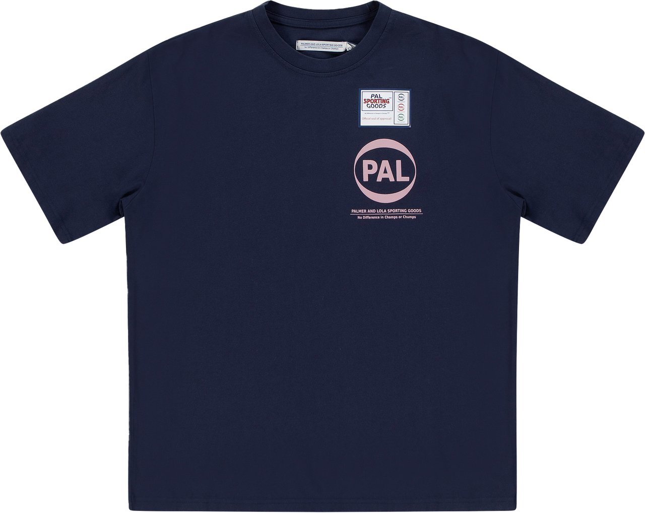 PAL Pre Game 25 T-shirt Maritime Blue Blauw