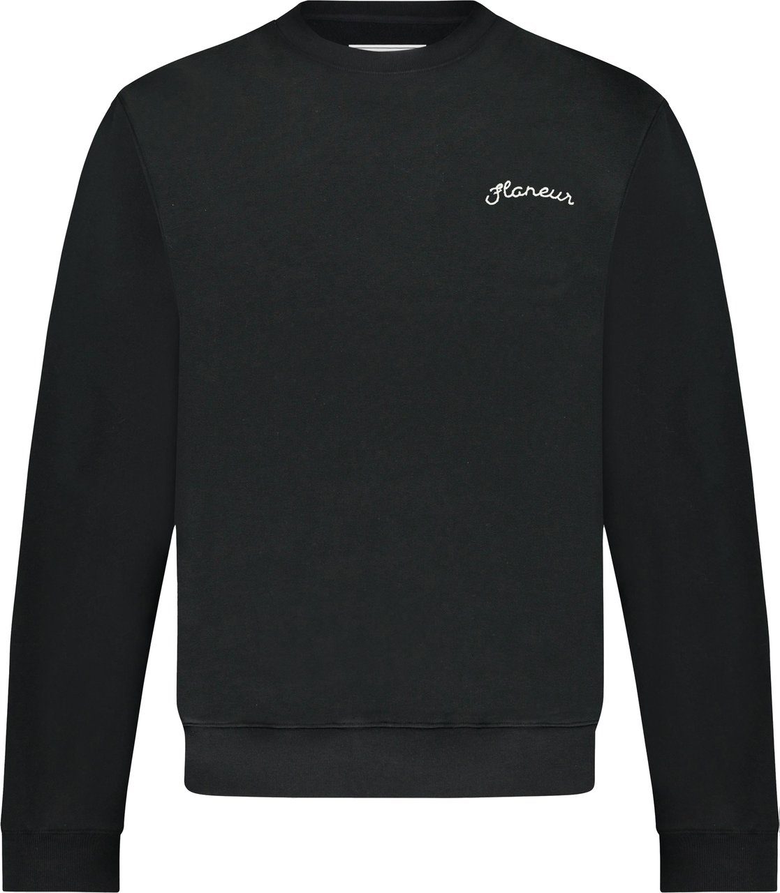 FLÂNEUR Signature Sweater Zwart