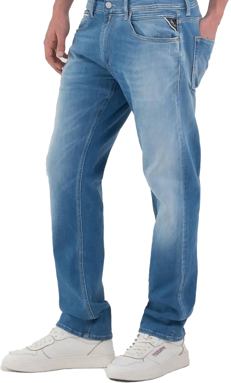 Replay Hyperflex Grover straight Blauw