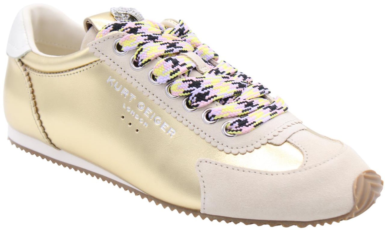 Kurt Geiger London Sneaker Gold Goud