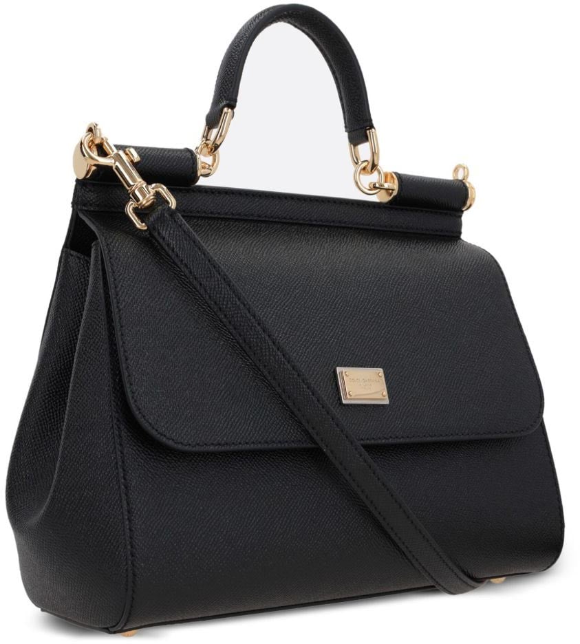 Dolce & Gabbana Borsa Sicily Media Dauphine Zwart
