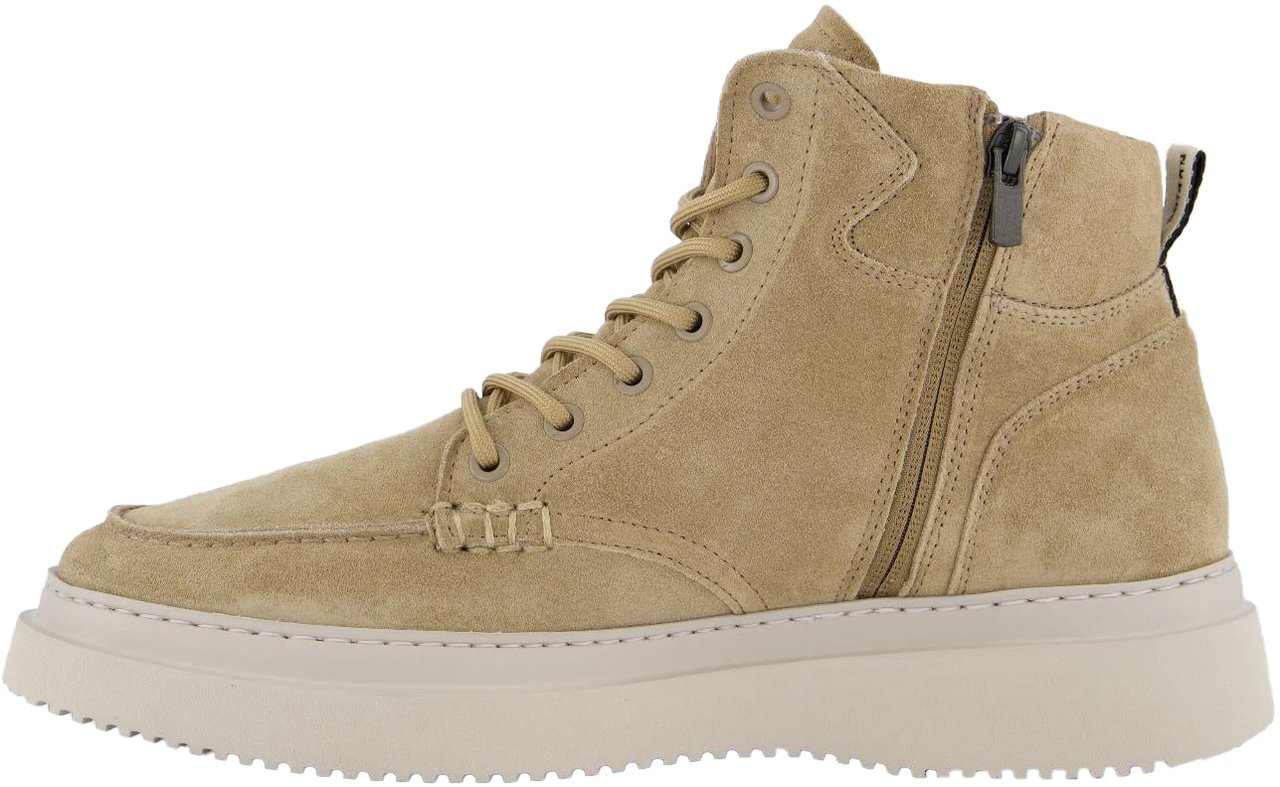 Nubikk Jonah Arctic Fur | Taupe Boots voor Heren Taupe