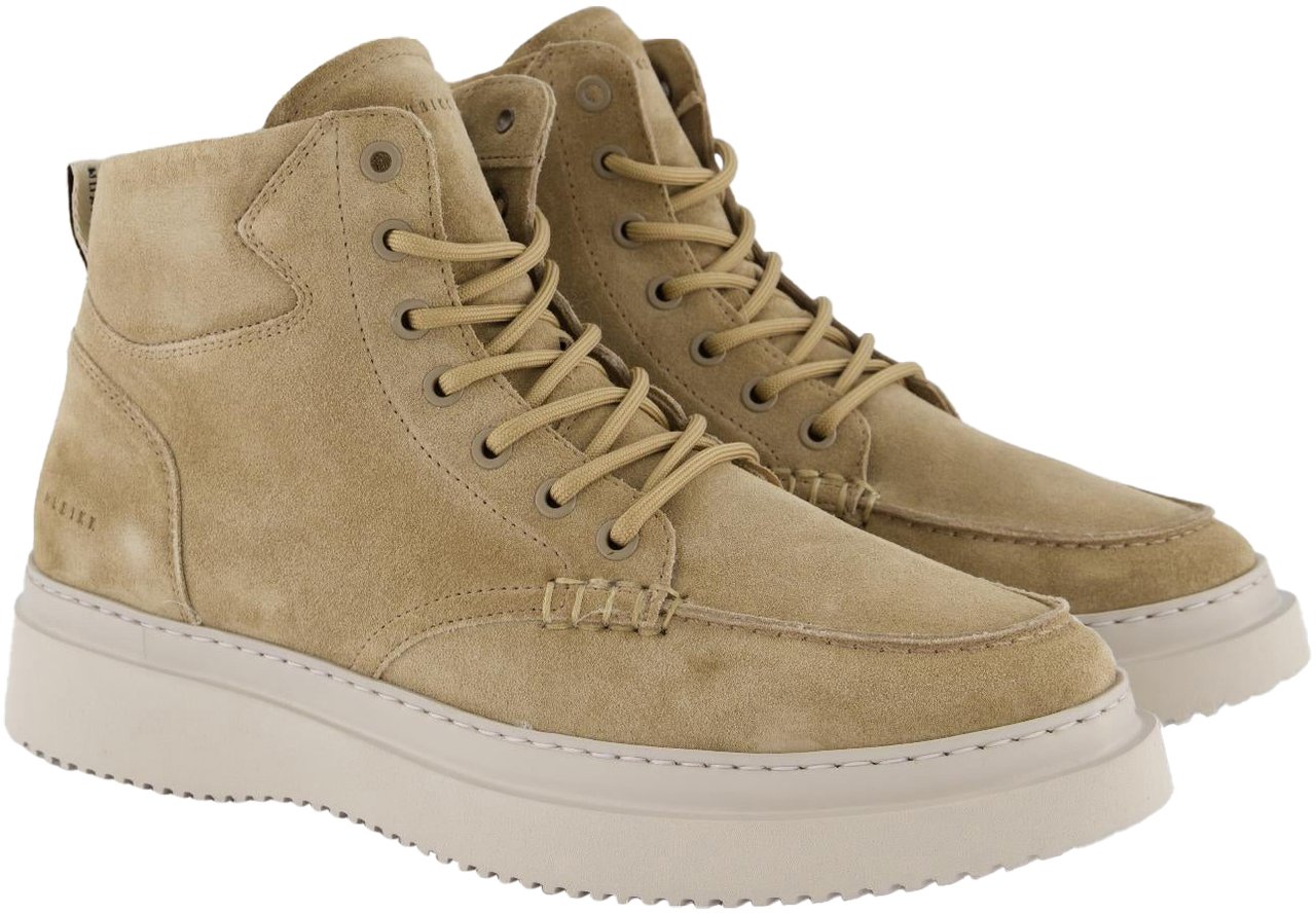 Nubikk Jonah Arctic Fur | Taupe Boots voor Heren Taupe