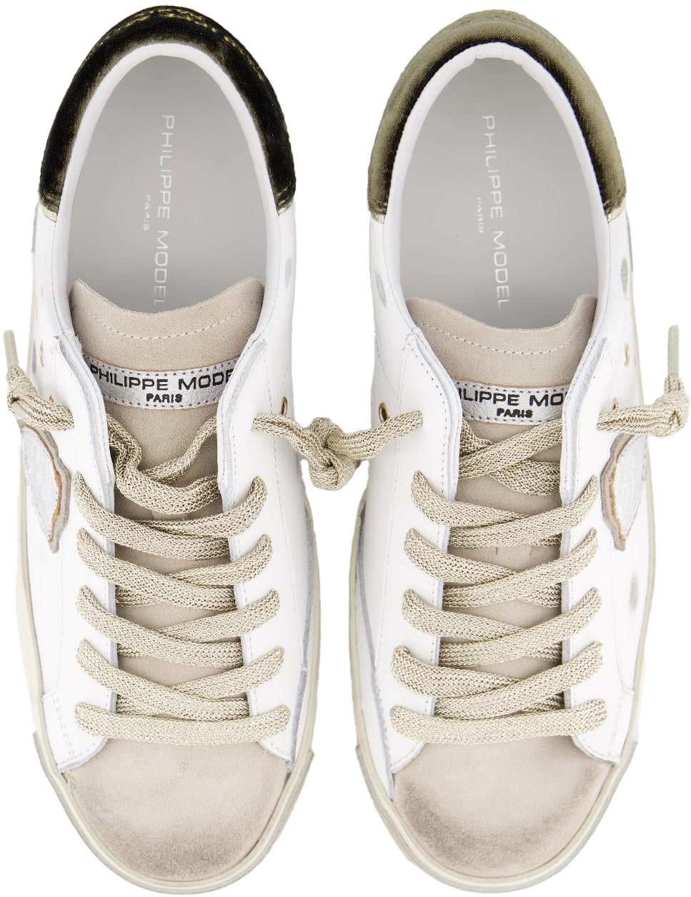 Philippe Model Dames Prsx Low Sneaker Wit Wit