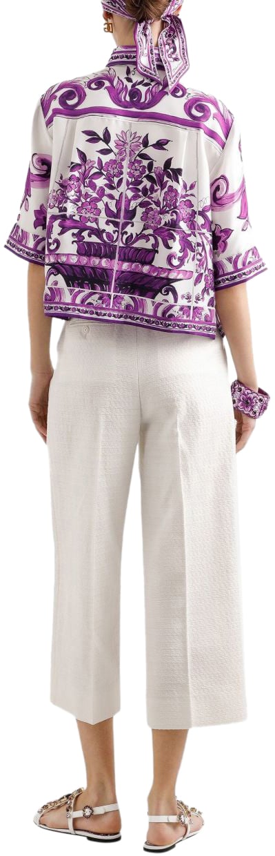 Dolce & Gabbana Shirts Purple Paars