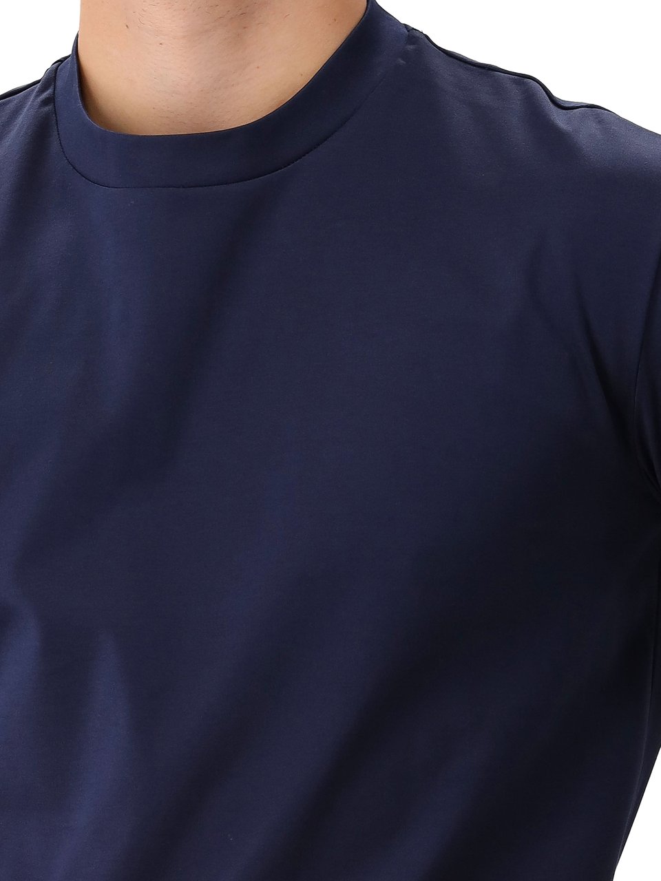 Valenza Valenza Longsleeve Blauw Heavy Supima Sweater Blauw