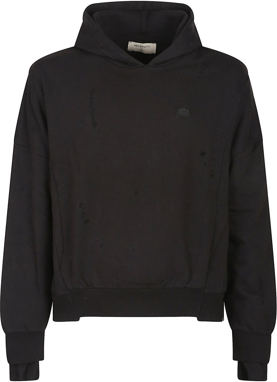 Reternity Distorted Sweatshirt Black Zwart
