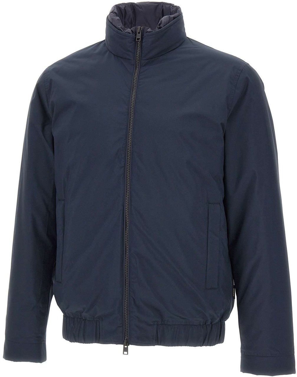 Woolrich Men Cloud Lewis Bomber Melton Blue Blauw