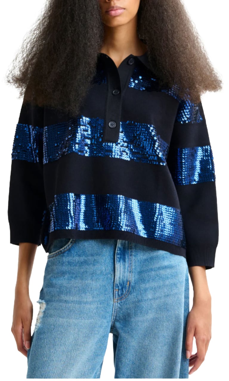 Essentiel Antwerp Essentiel Antwerp Polos Donkerblauw Illuminati Blauw