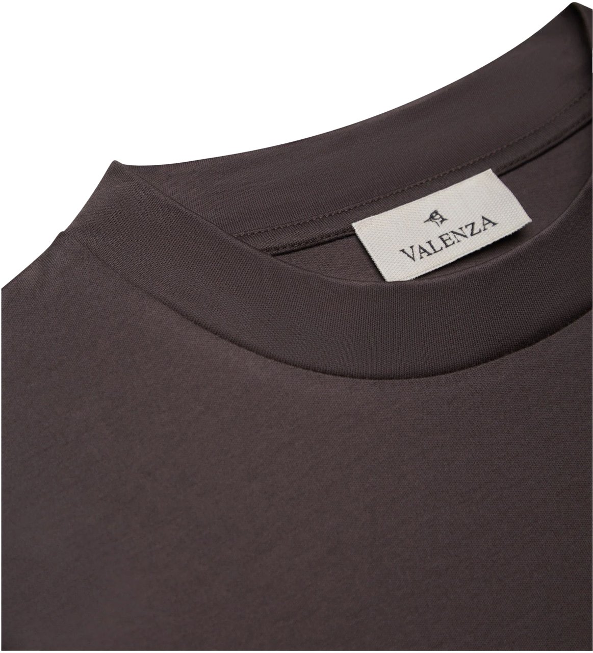 Valenza Valenza Heavy Supima Sweaters Donkergrijs 1102 Grijs