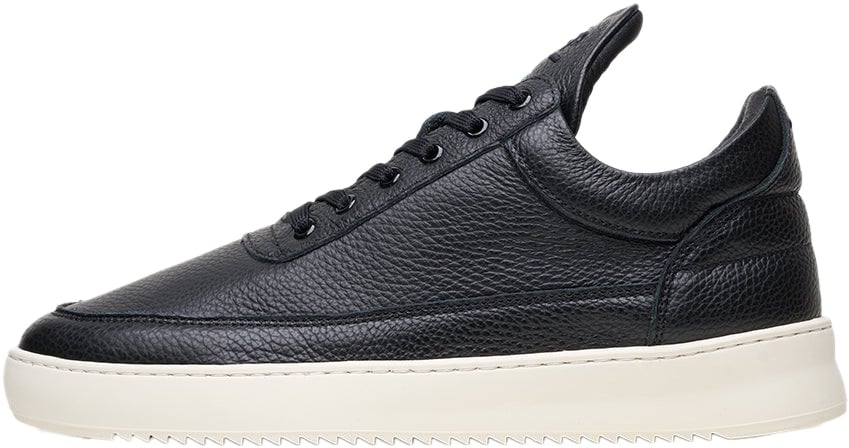 Filling Pieces Heren Low Top Grain Zwart