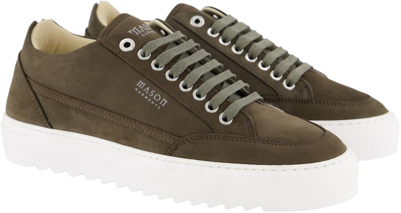 Mason Garments Heren Tia Originale Nuovo Green Groen