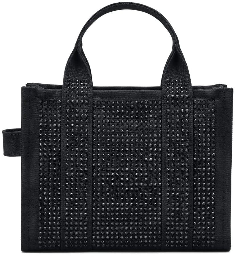 Marc Jacobs The Crystal Canvas Small Tote Bag Zwart