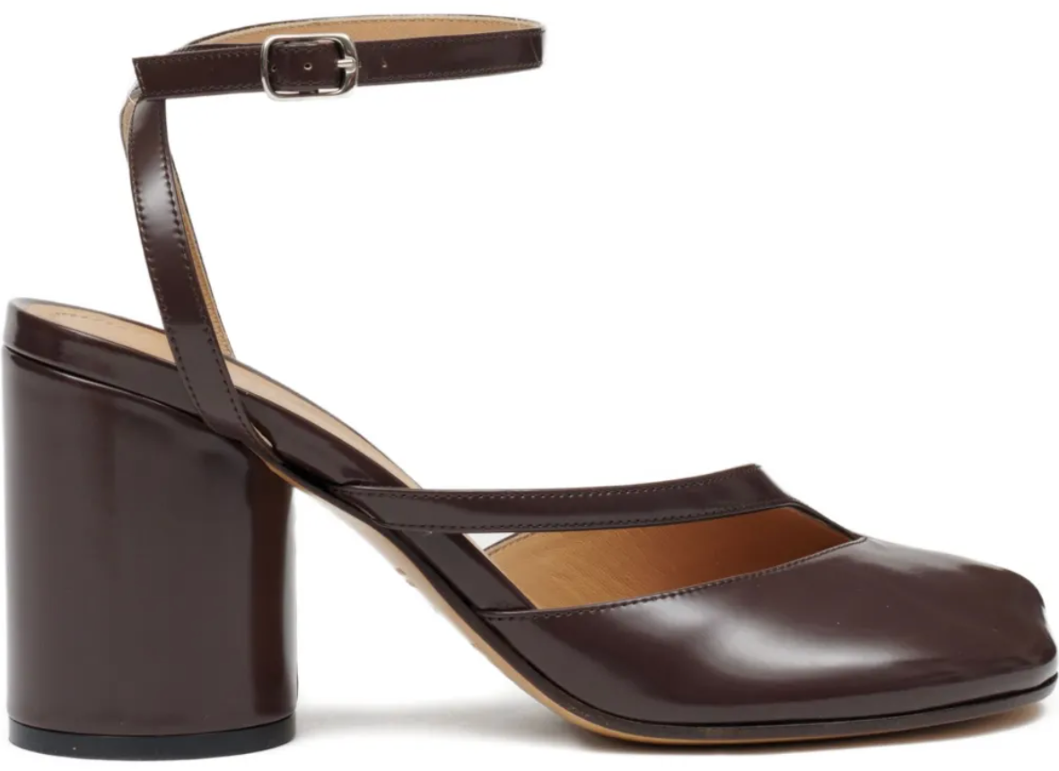 Maison Margiela Tabi Sandal Pump H80 Brown Beige