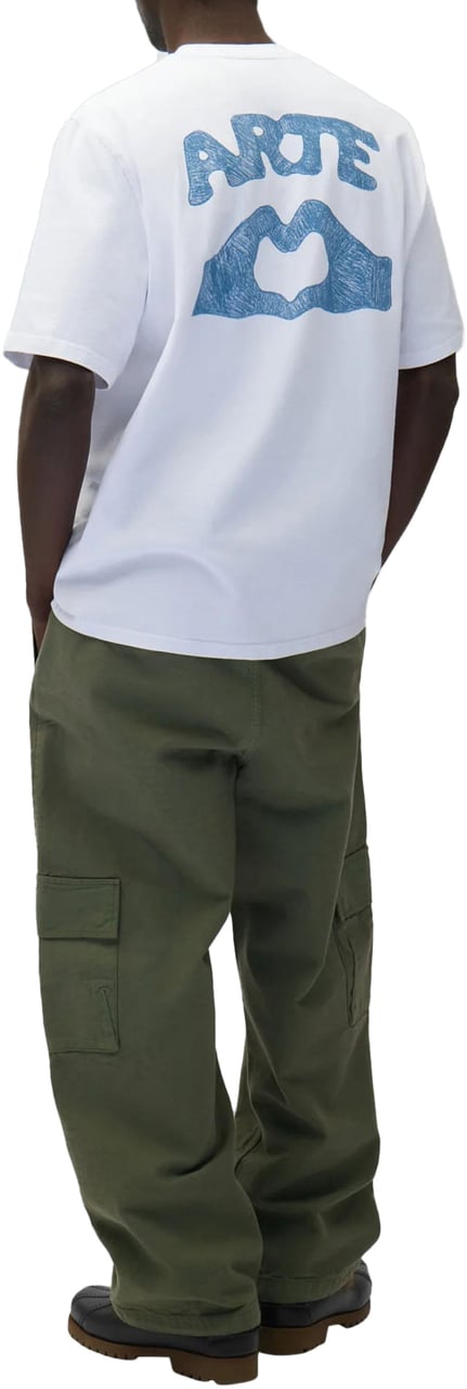Arte Antwerp ARTE ANTWERP DIELS STITCH LOGO WHITE Wit