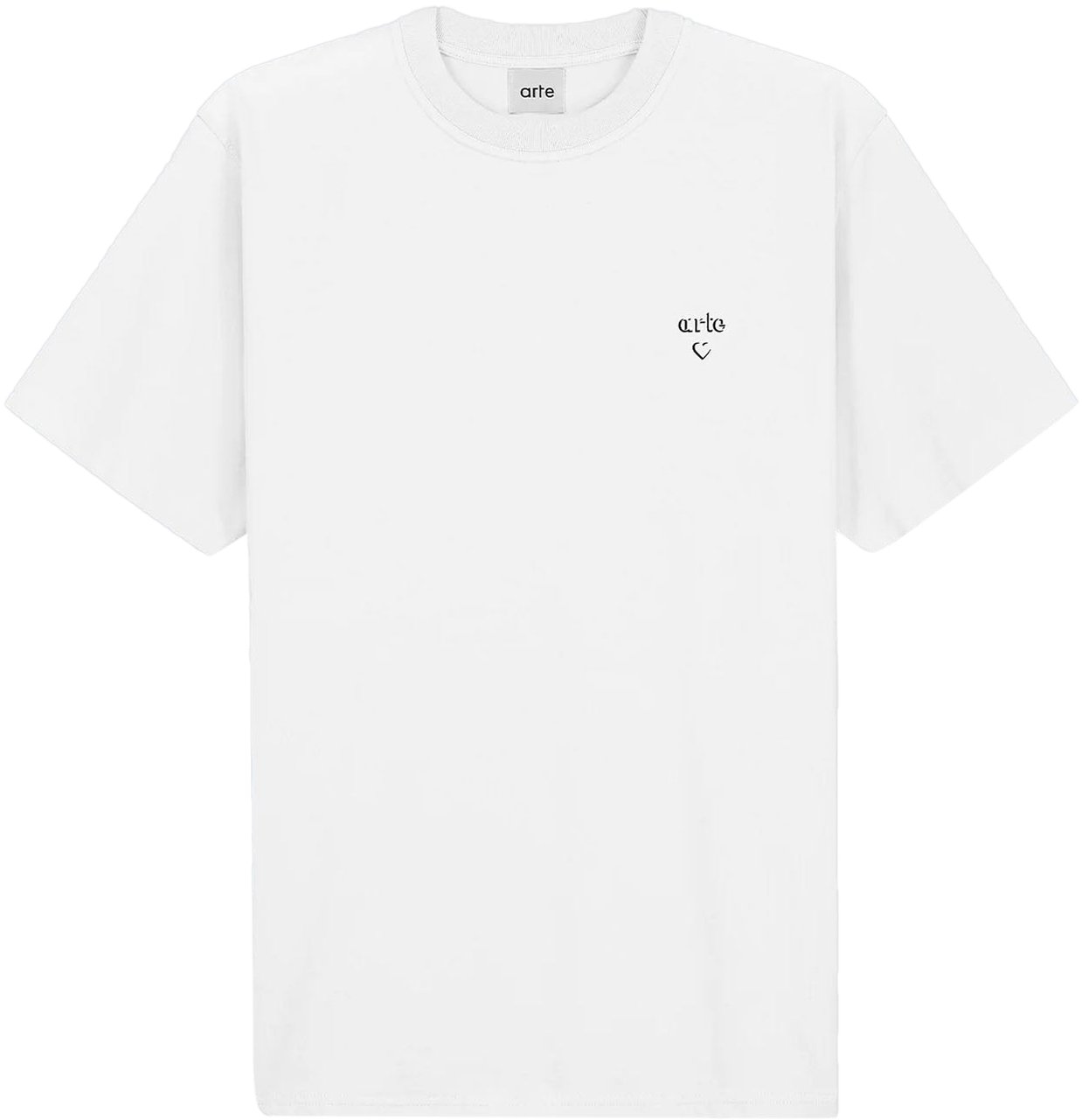 Arte Antwerp ARTE ANTWERP ARTE HEART LOGO T-SHIRT WHITE Wit