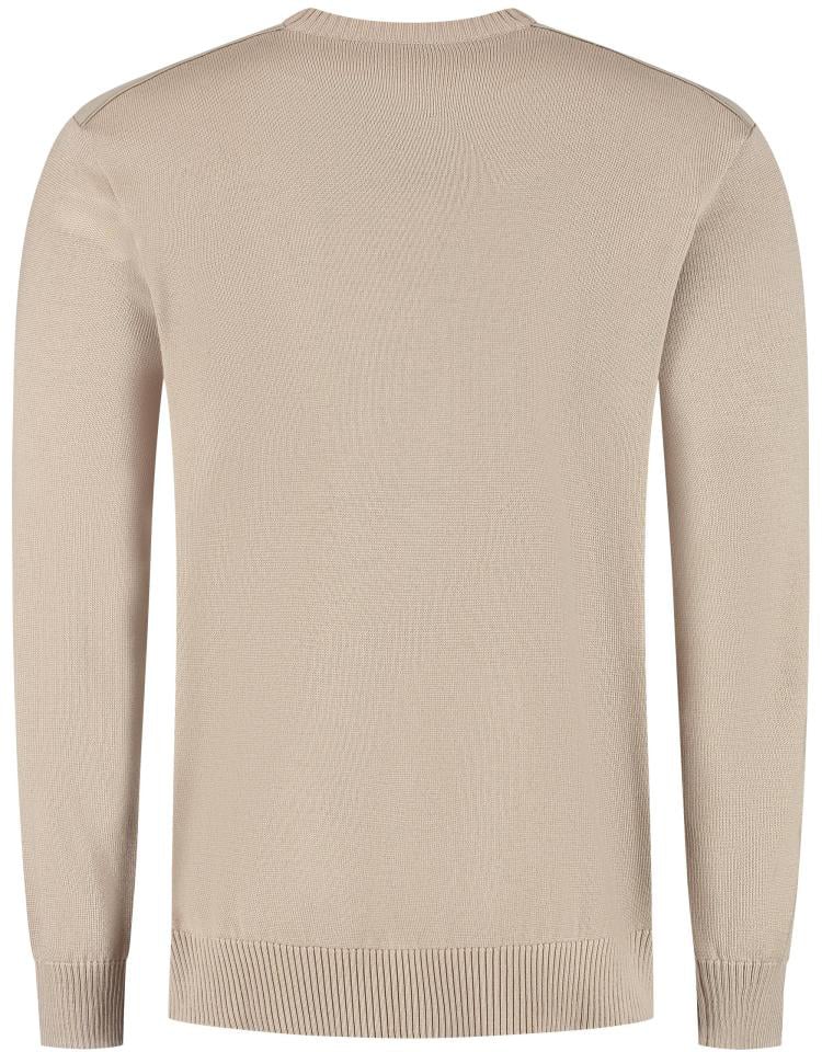 Paul & Shark Men's Knitted Wool Roundneck Sweater Beige